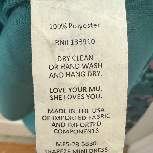 Show Me Your Mumu Baby Buds Midi Dress Size Large - Picture 6 of 6